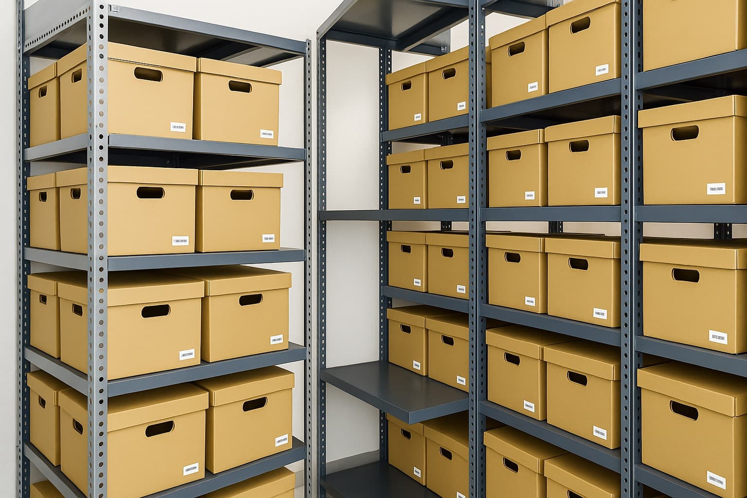 Modern warehouse archive facility